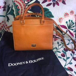 Dooney & Bourke Brown Leather Satchel